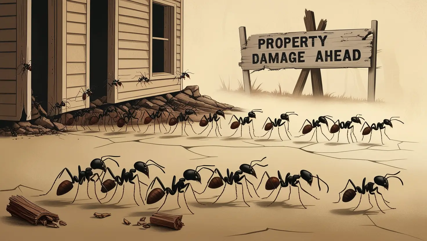 How Can Ants Damage Your Property