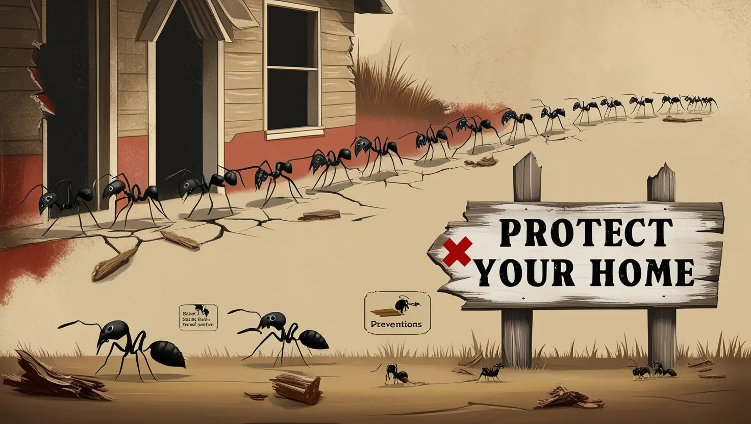 Prevention Tips to Protect Your Home From Ants Damage